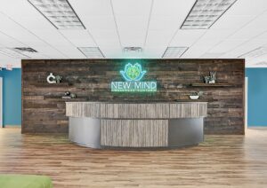 front desk at new mind wellness in philadelphia